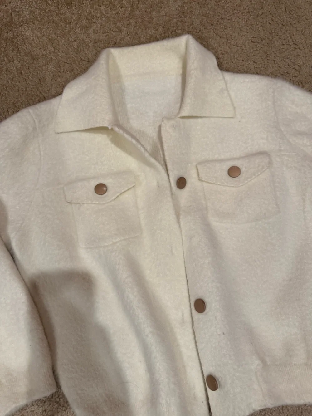 Cream Jacket - Picture 2 of 2